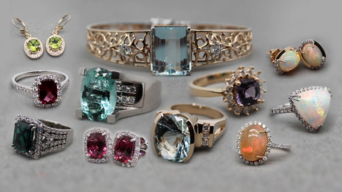 14K Gold Rings, Earrings, Bracelets